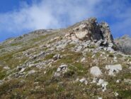 Salita verso il Brico di Conoia dal Bocchino del Bianco (m.2380)