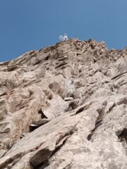 La parte finale in vista della croce