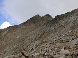 Parte superiore prima di scendere nel canale di Saint Robert 