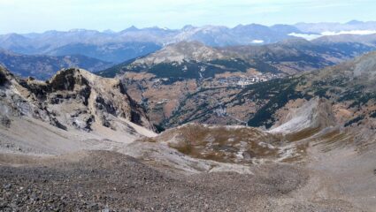 Vallone di discesa