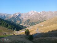 Dal col d'Allos, il primo tratto della lunga discesa verso Colmars.