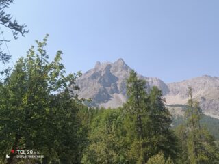 Lungo la discesa dal col des Champs.