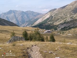L'inizio dell'ultima, lunga discesa verso Barcelonnette.