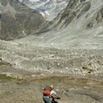 Scendendo sul bellissimo sentiero verso Mauvoisin 