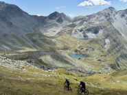 Discesa da col de l'Arpalle sui Lacs de Fenetre