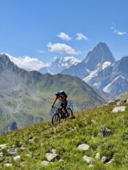 Panorama fantastico sul Bianco