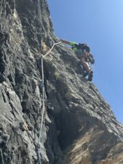 Partenza 2o tiro: forse il passo, veramente un passo, più duro. Ma ben azzerabile