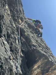 Partenza 2o tiro: forse il passo, veramente un passo, più duro. Ma ben azzerabile