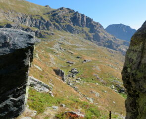 Alpe Pian del Lago vista dal sentiero 233B