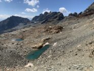 Ghiaioni dal colle verso il Perucca