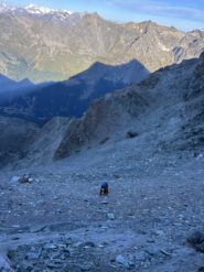 La ravanata se non riprendete la cresta subito dopo il bivacco