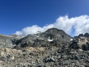 Il paretone da arrampicare