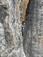 Traverso sopra il tetto