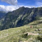 Quasi al passo di Gagnone, sullo sfondo la valle 