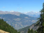 da Arpilles vista verso Gran Combin e Mont Gelé