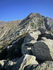 Parte iniziale di cresta “fuori itinerario”