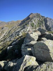 Parte iniziale di cresta “fuori itinerario”