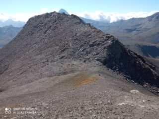 Mont Vallonet e colle visti salendo alla Leppe