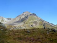 Il Mont Fallere da sotto il Lac Mort.