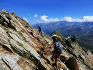 Il primo tratto dalla Chenelette verso la P. de Drone