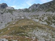 Passo di Loccia Carneria e Medaro visti dal Passo dell'Omo
