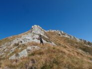 Scendendo dalla cresta Sud