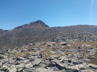 cima principale vista dalla cima minore