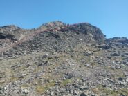 via di salita alla cima principale