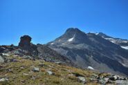 Verso la cima con il Böshorn sullo sfondo