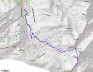 traccia gps dal piano delle milizie