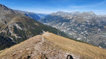 dalla cresta verso Modane