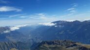Nubi sospese sopra la Val di Susa