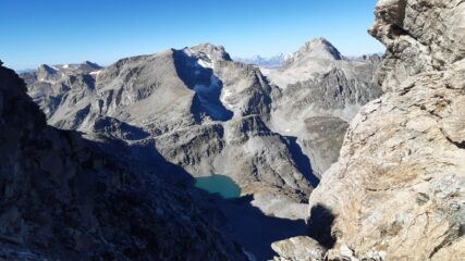 Cime di confine e lago d'Ambin