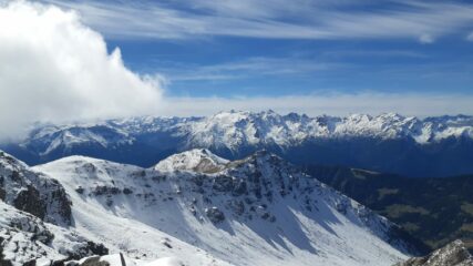 Sul versante del vallone di Vertosan