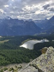 panorama sul Lago Palù