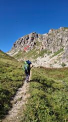 partenza della via