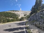 In vista della cima, salendo da Malaucène