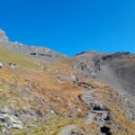 il sentiero verso il Passo della Losetta