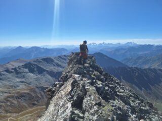 Sulla cresta della Rognosa