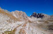 la strada militare verso il Colle Oserot...o quel che rimane..