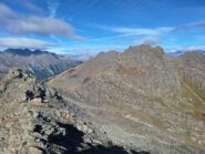 Dall'Acuta ancora tutta la cresta da percorrere