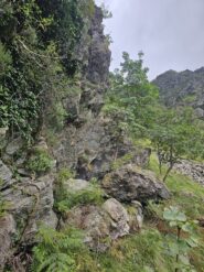 L'attacco così come si vede arrivando dalla 