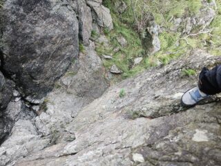 Io alla fine del primo muro di L1