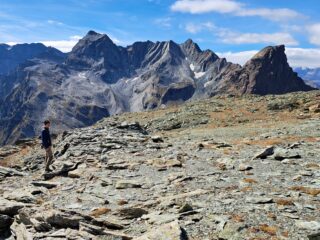 Il vasto pianoro sommitale
