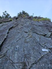 L'attacco con la bella fessura di L1