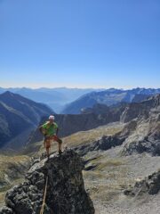 Ste lungo un tratto di cresta