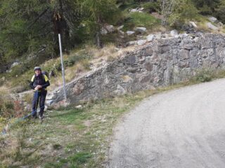 Chiusura dell'anello.