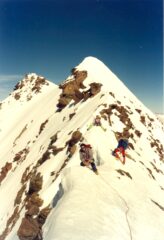 .. a cavalcioni sulla cresta ..