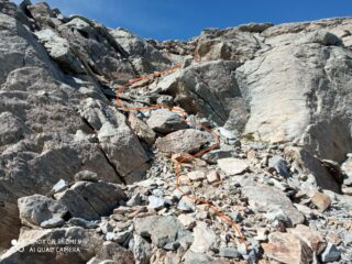 canale che ho scelto per la discesa