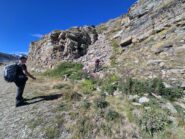 canalino di rocce rotte